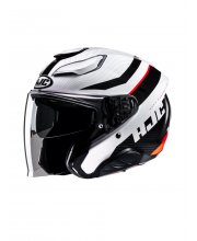 Red HJC F31 Naby Motorcycle Helmet at JTS Biker Clothing